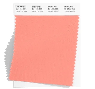 Desert Flower, Pantone