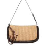 JW Anderson Bumper-15 Raffia Shoulder Bag