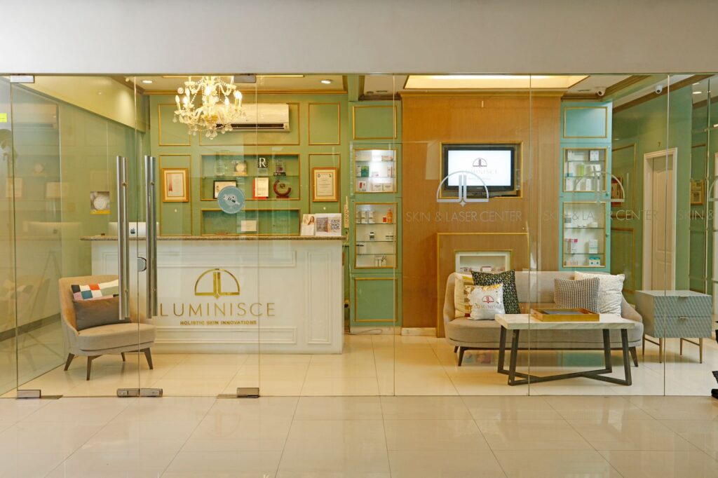 A photo of an aesthetic clinic in Manila.