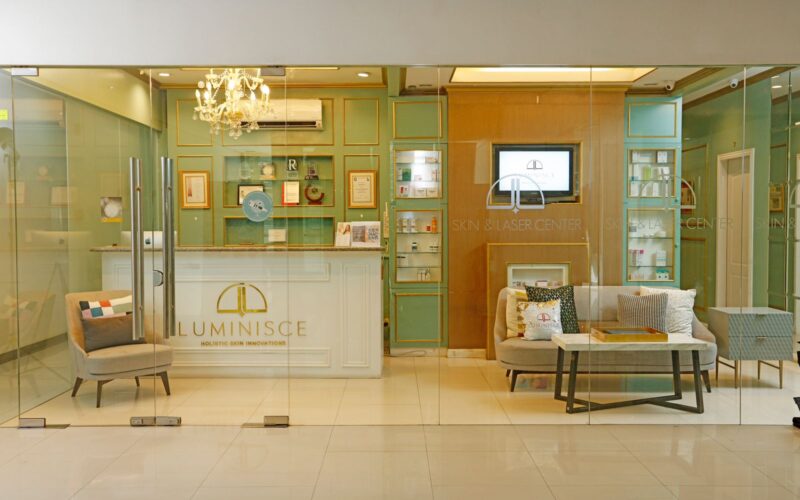 A photo of an aesthetic clinic in Manila.