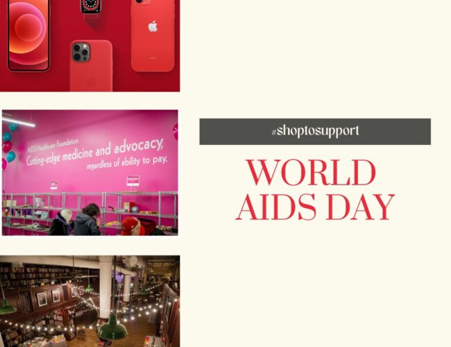 #ShoptoSupport HIV/AIDS Charities