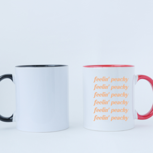 Peach Mug