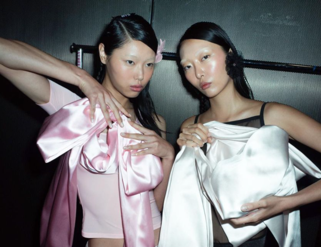 Sandy Liang presents S/S24 Collection”The Virgin Suicides” at NYFW