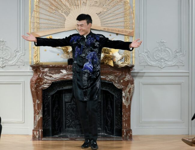 Laurence Xu at the Prince Kung’s Palace Fashion Show