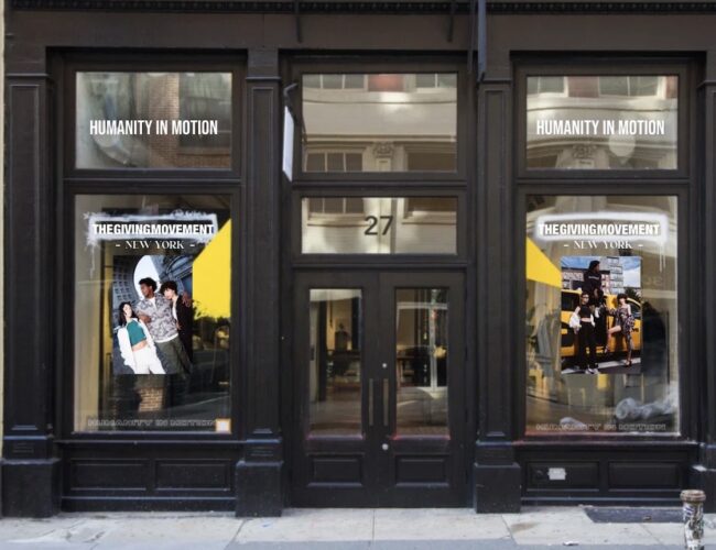 The Giving Movement Opens First-Ever U.S Pop-Up Shop