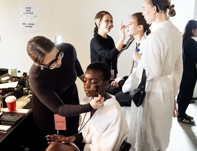 NYFW: Backstage at Altuzarra