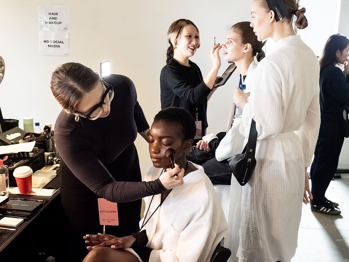 NYFW: Backstage at Altuzarra