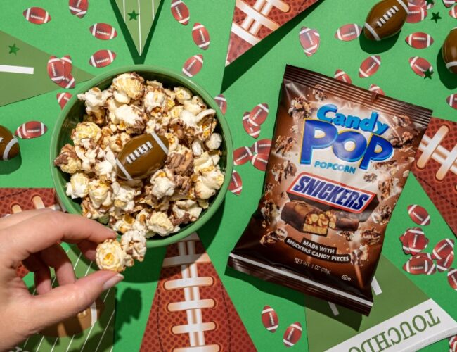 Super Bowl Snack: Candy Pop Snickers Smores’ Bars