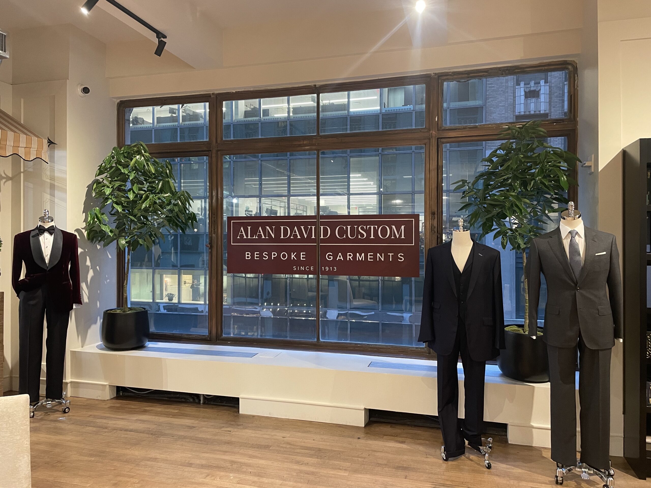 Alan David Customs: New Madison Avenue Showroom + Oxxford Collection Launch