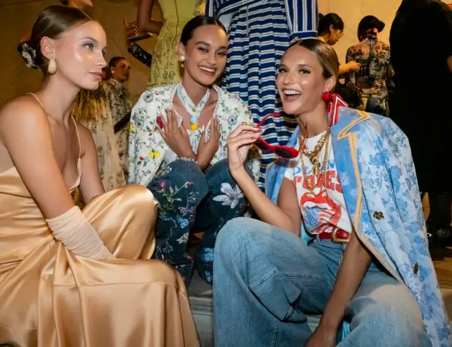Behind the Scenes at alice + olivia’s SS26 Presentation